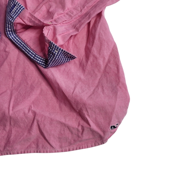 Vineyard Vines Cotton Long Sleeve Blouse Size 4 - Picture 2 of 5